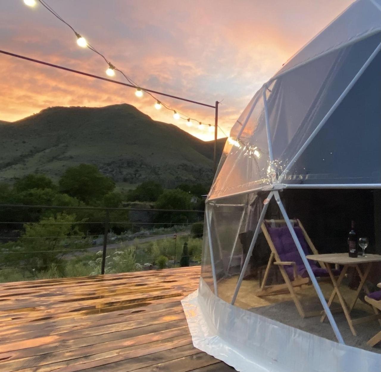 Vardzia Glamping Bagian luar foto
